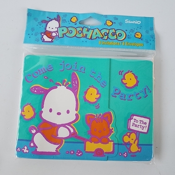 NWT Pochacco Sanrio Dog Birthday Party Supplies Bundle Kit - Picture 6 of 12